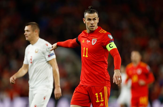 Gareth Bale, afgelopen zaterdag tegen Wit-Rusland.