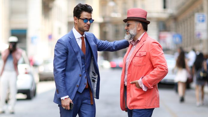 nieuwigheid Vermenigvuldiging ga werken Onderzocht: mannen in pak kijken anders naar de wereld | Mode & Beauty |  hln.be