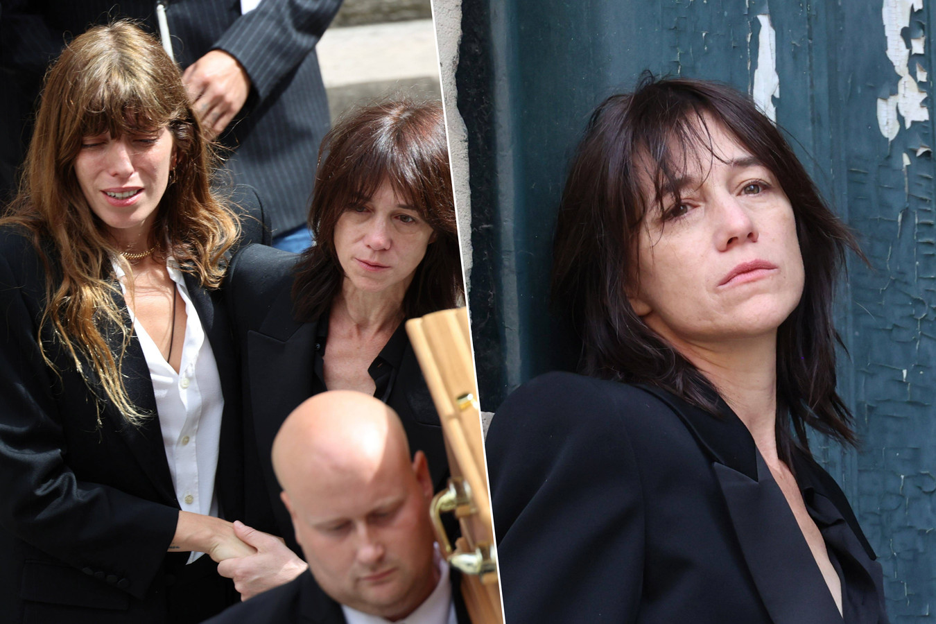 Emotioneel afscheid van Jane Birkin in Parijs: “Ik ben nu een wees” | Foto  | hln.be