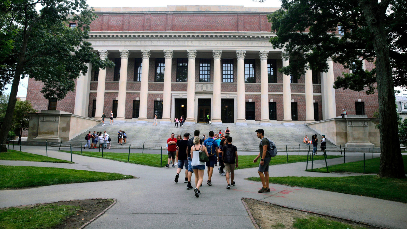 Harvard University in Cambridge, in de Amerikaanse staat Massachusetts.