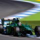 Noodlijdend Caterham racet in Abu Dhabi