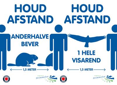 1,5 meter in Drimmelen? ‘Anderhalve bever, hockeysticks of winkelwagentjes’
