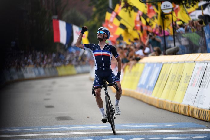 "Het WK Wielrennen  in Leuven was een hele belevenis met als hoogtepunt de gebalde buist van winnaar Julian Alaphilippe. Hij deed dat ook voor zijn eerder dit jaar overleden vader. Dit WK was mijn laatste sportopdracht, een mooi afscheid na 38 jaar sportfotografie", vertelt Patrick Vertommen.