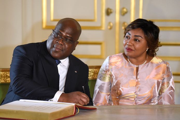 De Congolese president Félix Tshisekedi bezocht vandaag de Antwerpse diamantwijk en tekende daar ook een samenwerkingsovereenkomst.