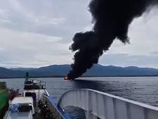 Incendie d’un ferry aux Philippines: sept morts, des passagers sautent par-dessus bord
