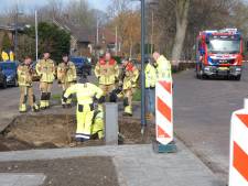 Gaslek ontdekt bij graafwerkzaamheden bij nieuwe school in Kampen-Zuid