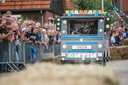 Eerste editie van het ‘Twents kampioenschap zeepkistenrace’ op de Bergweg in Markelo.
