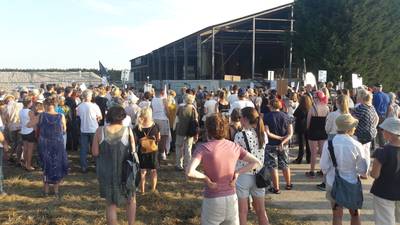 Honderden bij demonstratie tegen  Knorhof Erichem