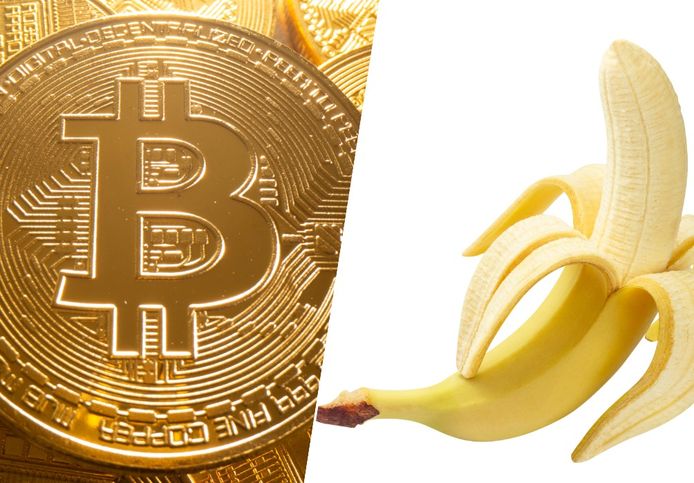 Kan je een banaan kopen met een bitcoin?