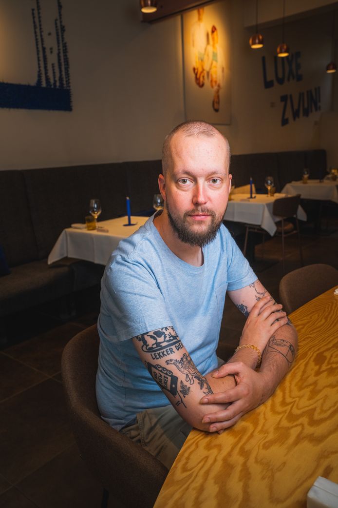 Tom van Lysebettens, chef-kok van restaurant Cochon de Luxe.