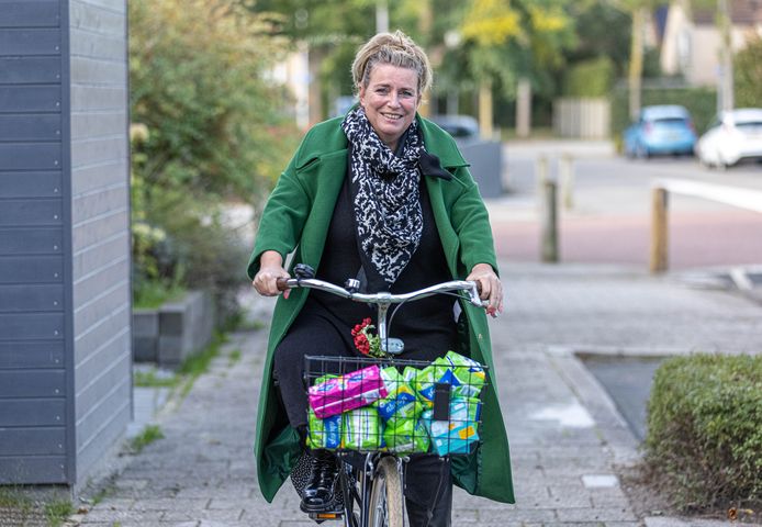 Karin ter Horst zet zich in voor de beschikbaarheid van menstruatieproducten voor iedereen.