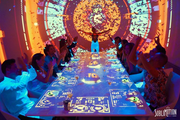 Eén tafel voor hoogstens 12 personen, groter is het duurste restaurant ter wereld - SubliMotion op het Spaanse eiland Ibiza - niet.