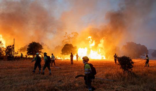 Record uit 2022 verpulverd: uitzonderlijke hitte en droogte in juni en juli werkten natuurbranden West-Europa in de hand