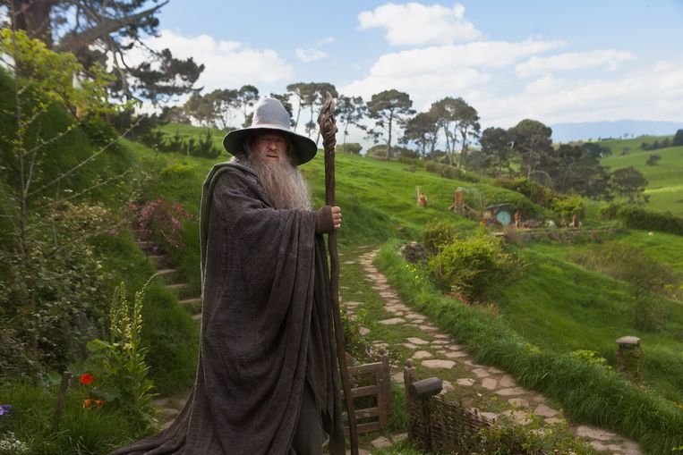 Ian McKellen als Gandalf in de The Hobbit: An Unexpected Journey. Beeld AP