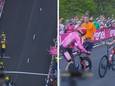 De fietswissels van Roglic en Thomas