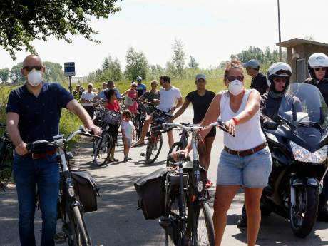 Veel te druk op sommige plekken in de regio: veel Dordtenaren pikken afsluitingen niet