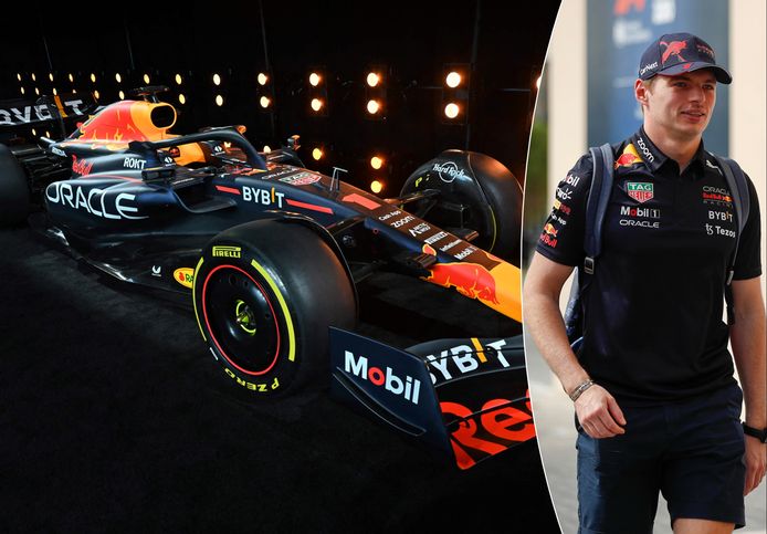 De nieuwe bolide van Red Bull, het team van wereldkampioen Max Verstappen