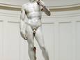 ‘David’ van Michelangelo in de Galleria dell’Accademia in Florence (Italië).