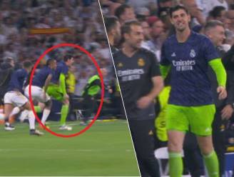 En of hij meeleefde: de opvallende ren van Courtois na de doldwaze 2-1 van Real Madrid