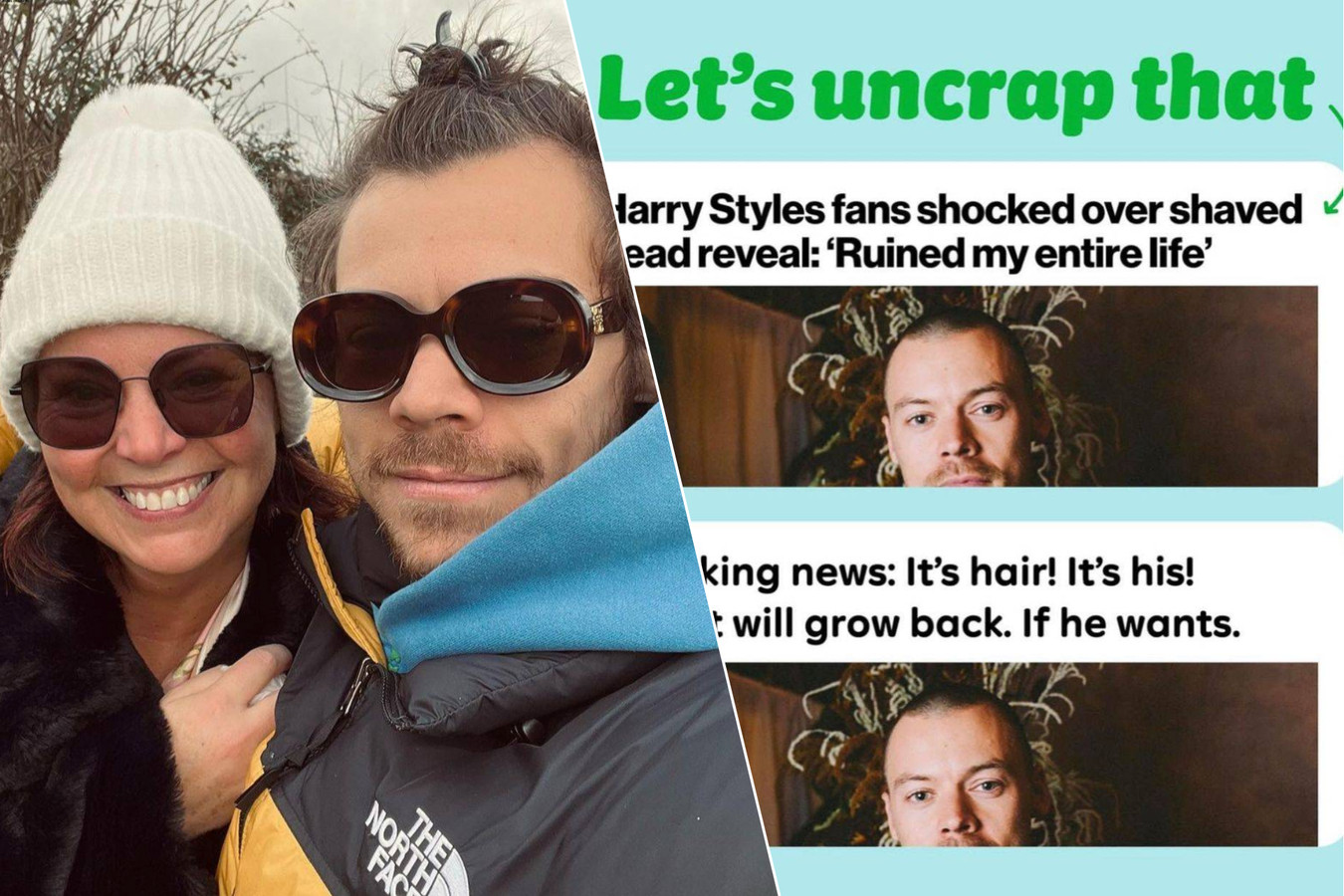 Moeder van Harry Styles snapt ophef over zijn nieuwe kapsel niet: “Er