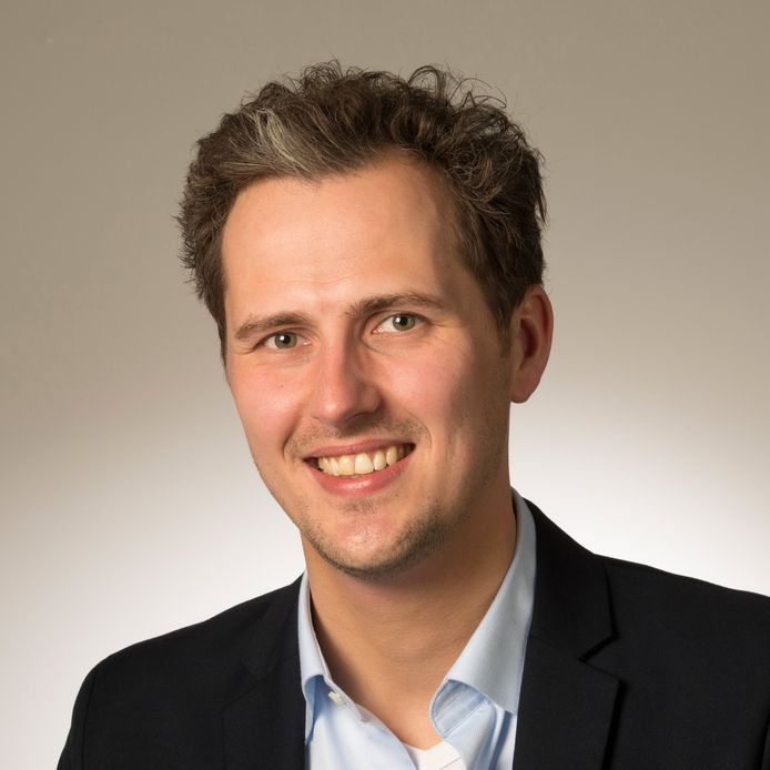 Mark Coenders, de nieuwe fractieleider van GroenLinks in de Arnhemse gemeenteraad.