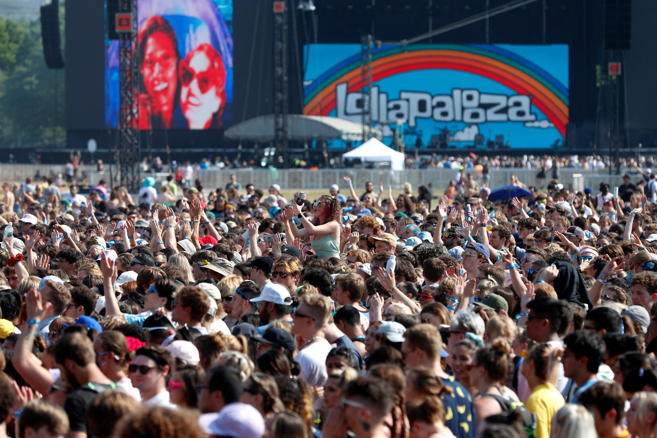Lollapalooza was een van de eerste grote festivals in Amerika die weer doorging sinds het begin van de coronacrisis.