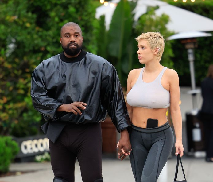 Kanye West en zijn nieuwe vrouw Bianca Censori