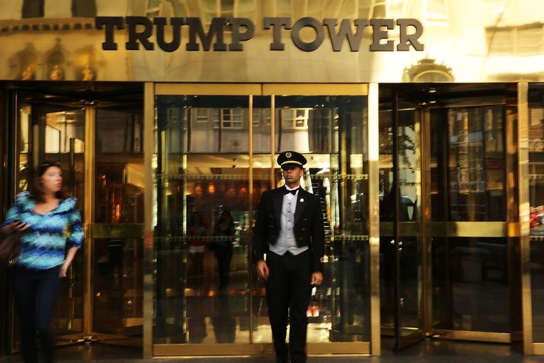De wolkenkrabber Trump Tower in Manhattan. Beeld AFP
