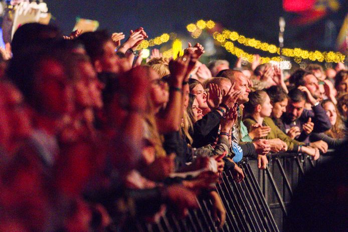 Festivalpubliek bij Lowlands.