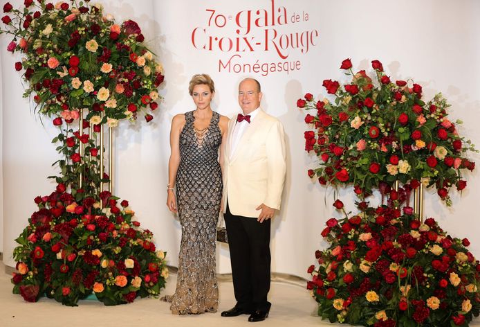 Prins Albert en prinses Charlene van Monaco.