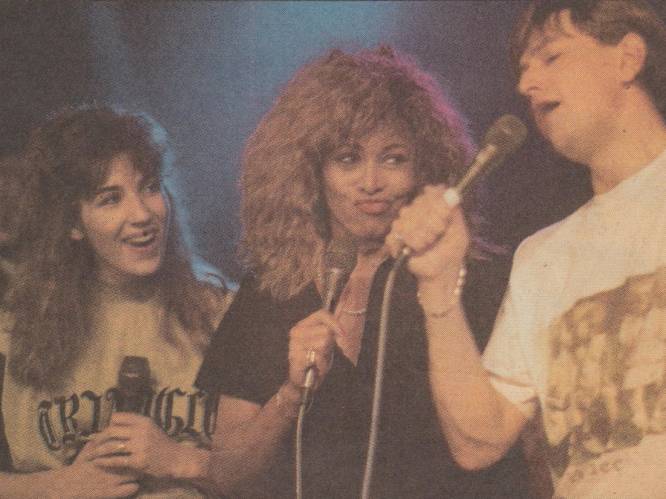 Tina Turner stond in 1989 in Denderleeuw op podium van ‘Tien om te zien’: “Ze was vriendelijk tegen iedereen en had geen sterallures”