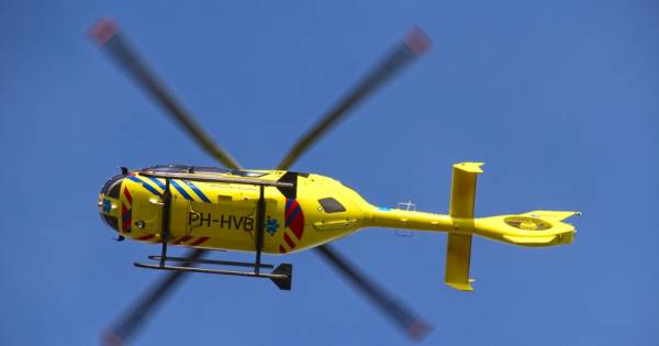 Ongeval met fietser in Helenaveen.