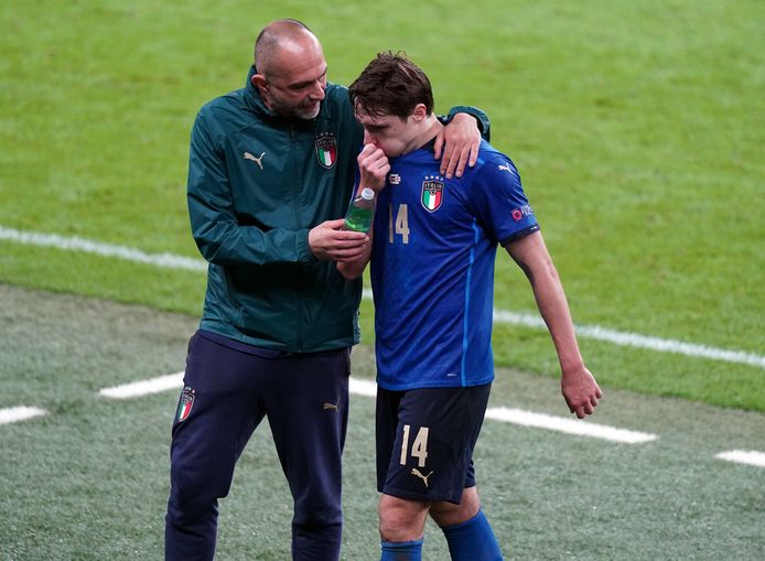 Federico Chiesa a quitté le terrain en larmes: ses larmes de tristesse se sont transformées en larmes de joie.