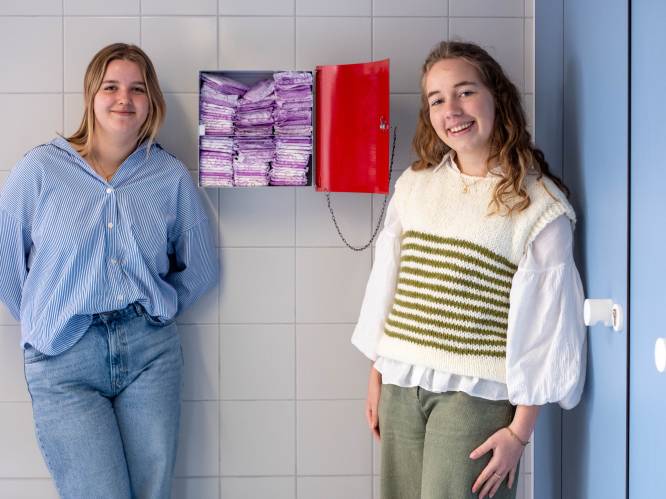Leerlingen van Heilig Hart maken gratis menstruatieproducten beschikbaar op school