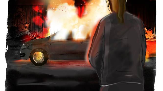 Auto van Jenny in brand gestoken door ex: ‘Dacht je nou werkelijk dat ik je daarom terug zou nemen?’ 
