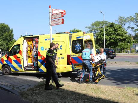 Fietser gewond aan hoofd na val op Erasmusweg  