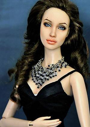 Angelina jolie barbie discount