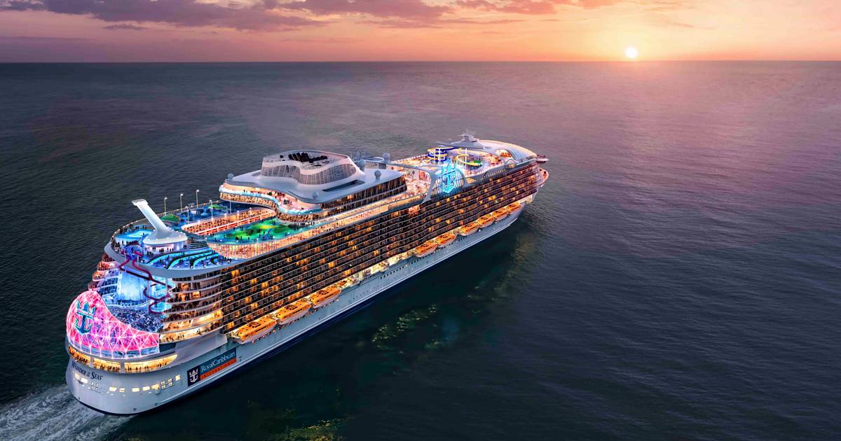 ‘Wonder Of The Seas’, het grootste cruiseschip ter wereld, is klaar om