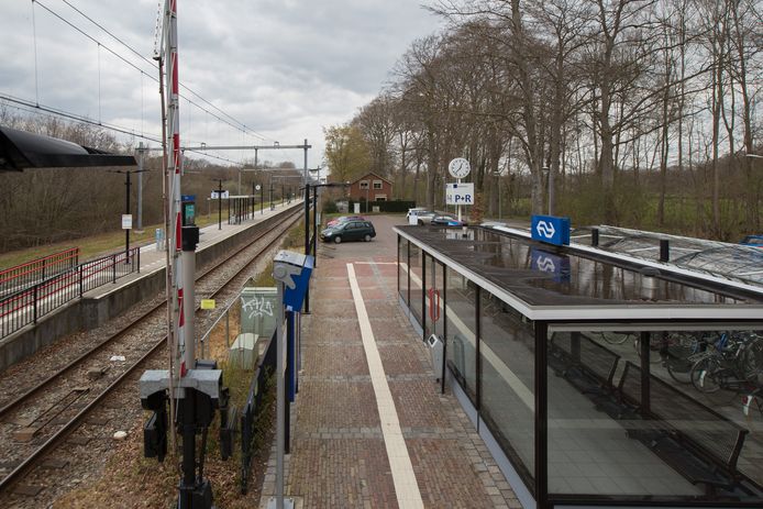 NS Station Heino, één van de tussenstops die de Sprinter tussen Zwolle en Almelo aandoet. Door een seinstoring komen de treinen vanuit Zwolle echter niet verder dan Raalte.