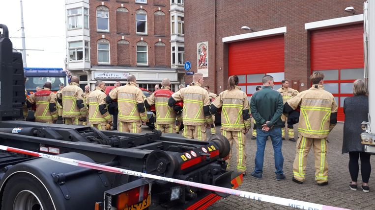 Kindercentrum Nieuw maanjaar veel plezier Brandweerkazerne Marnixstraat dicht na dode en gewonde | Het Parool