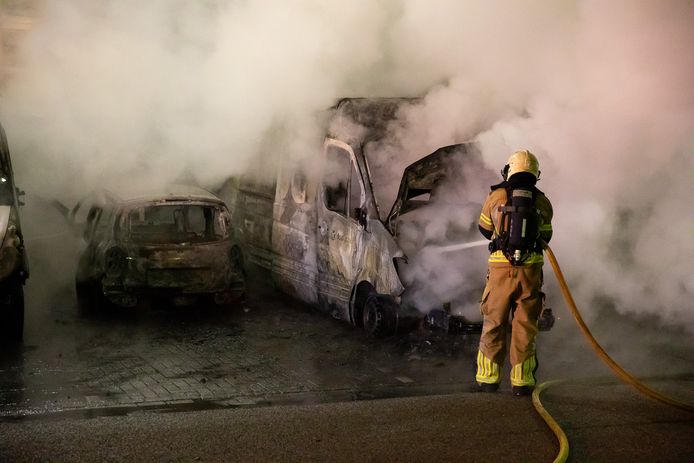 Beaucoup de fumée s'est dégagée lors de l'incendie.