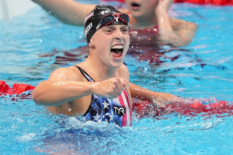 Zwemster Katie Ledecky: 