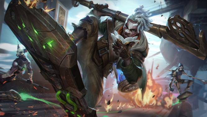 ‘League of Legends’-personage Ekko krijgt skin gebaseerd op animatiereeks ‘Arcane’