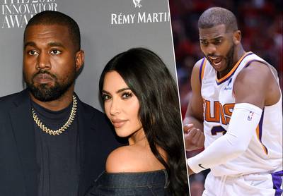 Kanye ‘Ye’ West beschuldigt Kim Kardashian van overspel met Chris Paul: “Dit is alweer een leugen”