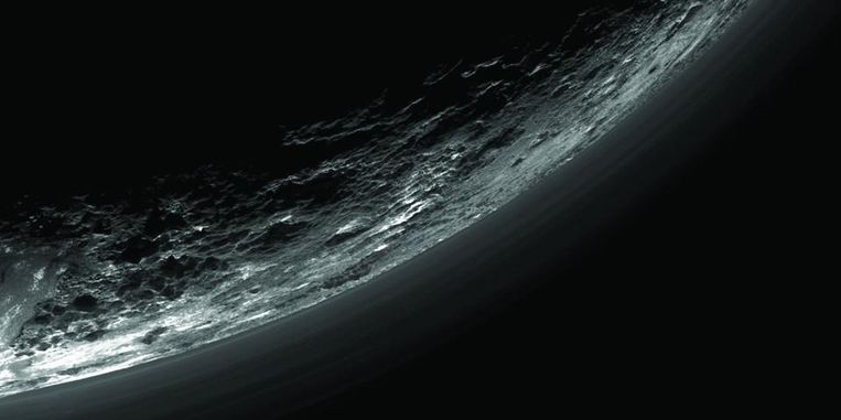 New Horizons schoot unieke beelden van Pluto. Beeld NASA