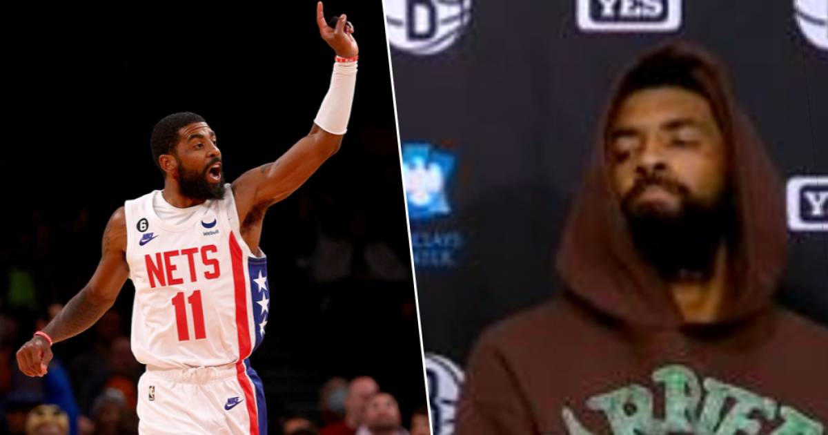 ‘Non mi fai capire niente’: la star dell’NBA Kyrie Irving si innervosisce quando il giornalista si dilunga sul controverso tweet |  NBA
