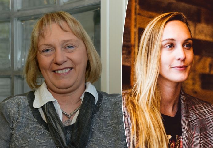 Heidi Hoppe en haar dochter Eefje Depoortere.