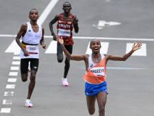 Abdi Nageeye loopt marathon van New York