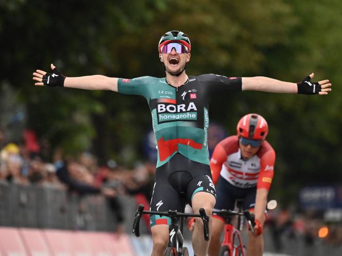 Avonturier Nico Denz zorgt voor tweede Duitse dagsucces op rij in Giro d’Italia, Geraint Thomas blijft in roze