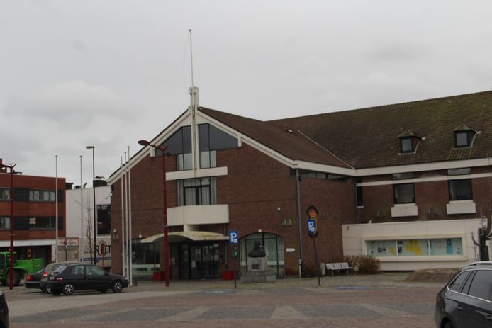 Het gemeentehuis van Meulebeke